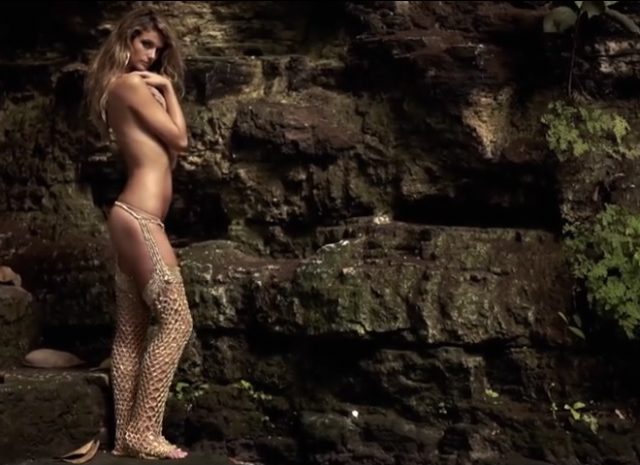 Kate Bock Rockin’ Some Gold Chainmail Chaps [VIDEO]