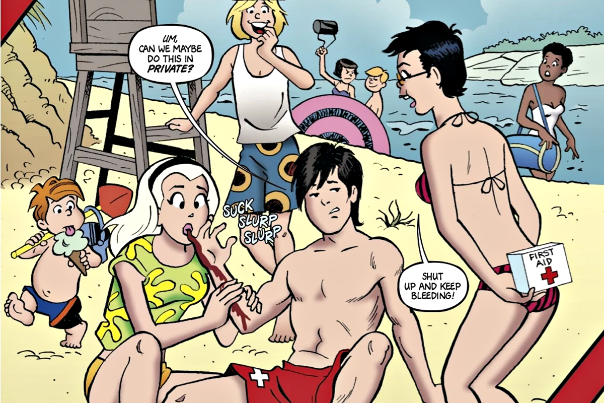 ‘Super ‘Suckers’ Is a ‘Vampire Comedy’ Comic Drawn Archie Style