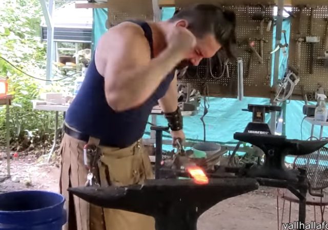 This Guy: I’m Making a Sword with My Bare Hands!