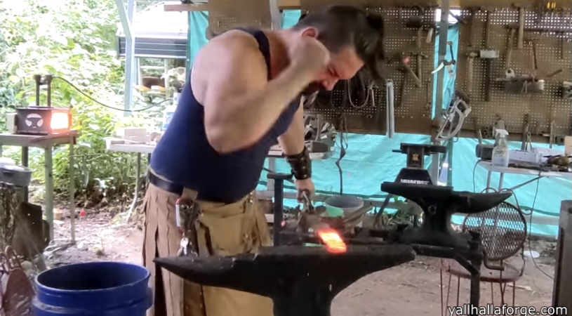This Guy: I’m Making a Sword with My Bare Hands!
