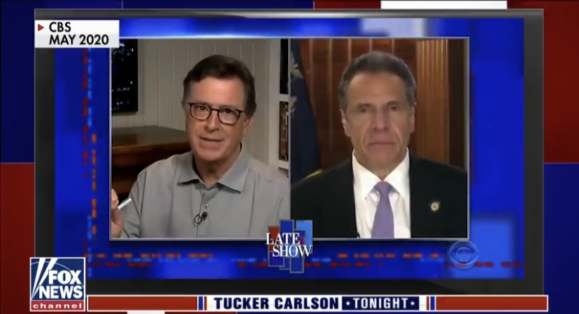 Well Deserved Montage of Comedians Backtracking on Cuomo