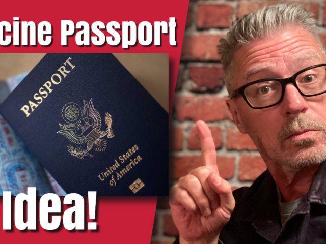 Our Brilliant & Hilarious Vaccine Passport Idea!