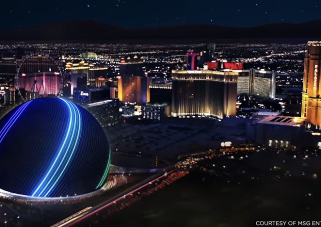 Vegas Is Building the World’s Largest Sphere & It’s Awesome