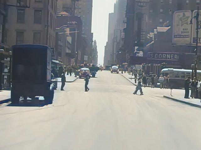 New York 1945. This Is Amazing!
