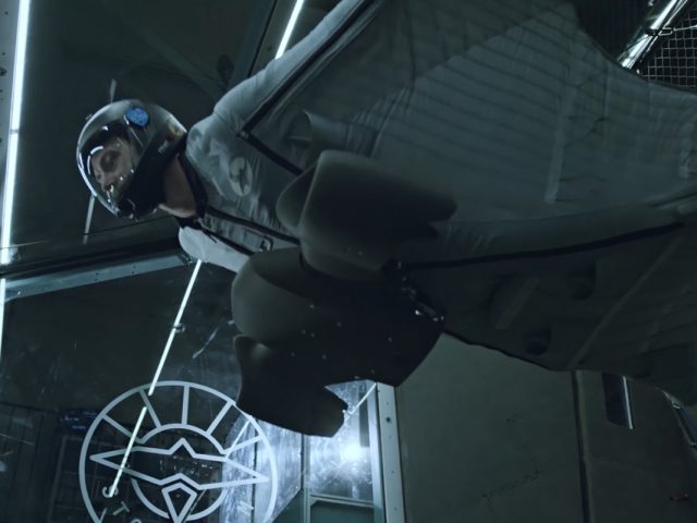 World’s First Electric Wingsuit