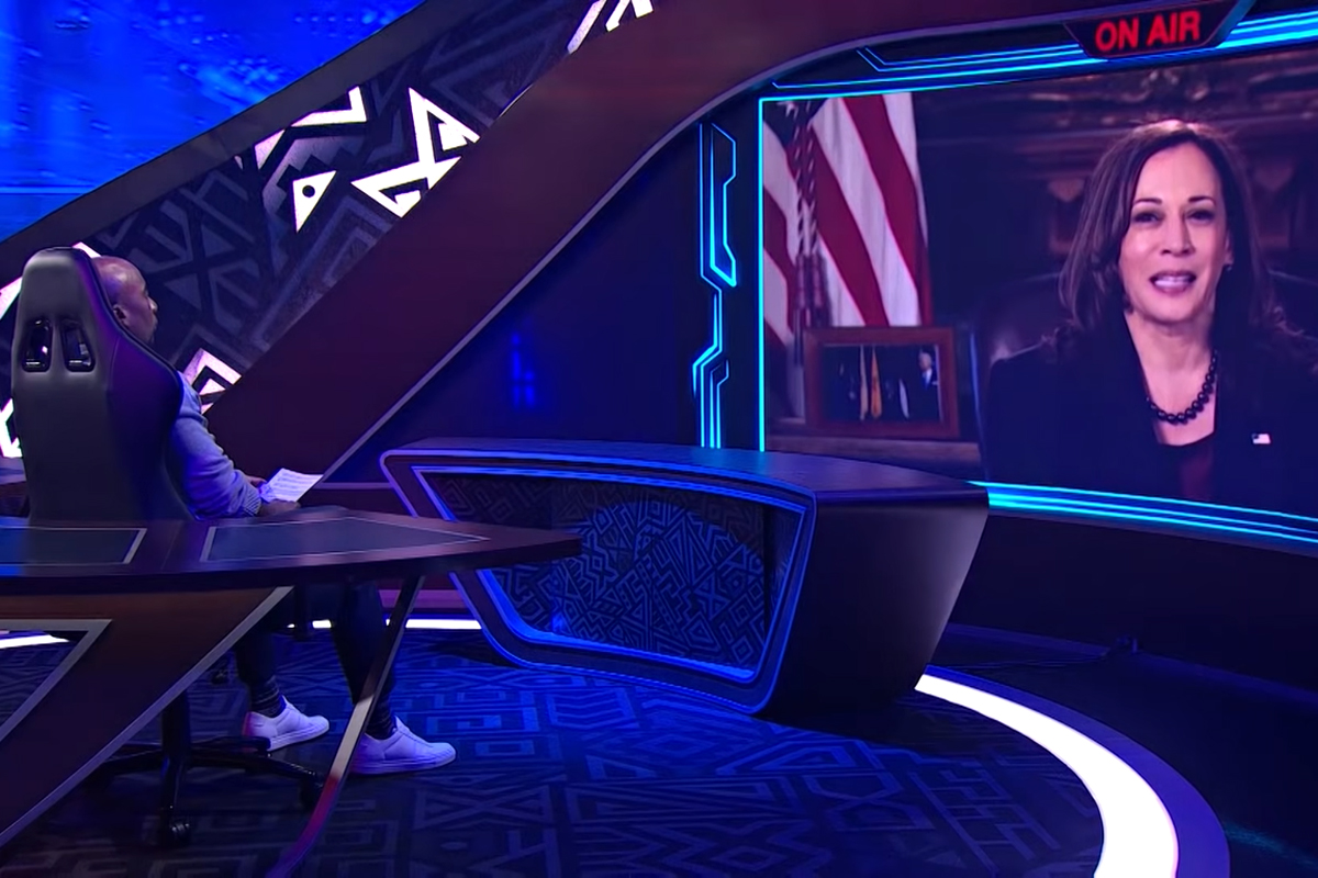 Team Kamala Gets Feisty When Charlamagne tha God Asks Who the Real President Is