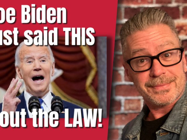 Joe Biden Said THIS About The Law!