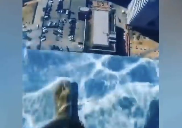Swimming Pool Straight Out Of A Nightmare