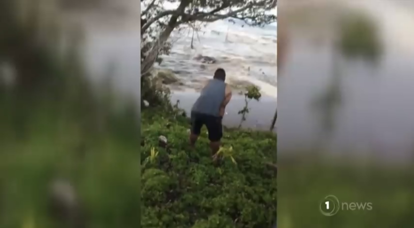 Video Captures Moment of Volcano Eruption on Tonga & Tsunami That Followed