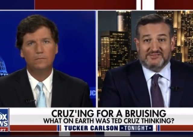 Tucker Calls Ted Cruz Out & It’s Pretty Awesome