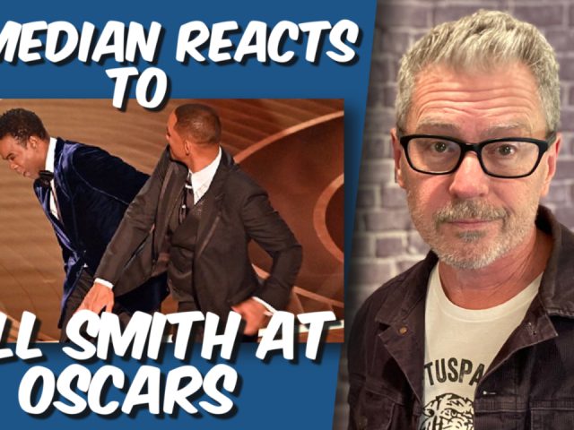 Comedian reacts to Will Smith at Oscars