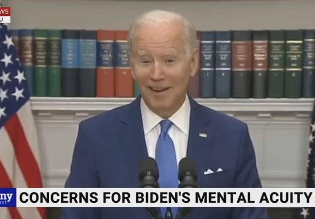 Biden Destroys Word So Badly; He Laughs at Himself