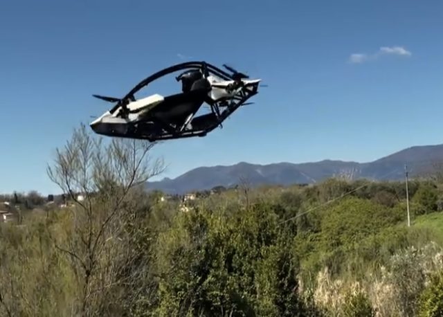 Jeston One update. Flying in Tuscany (Video)