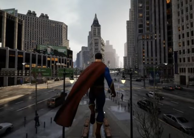 Dude made a Superman flying game in Unreal Engine 5 and you can play it!