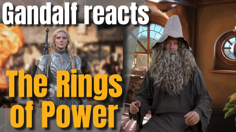 Gandalf reacts to Rings of Power