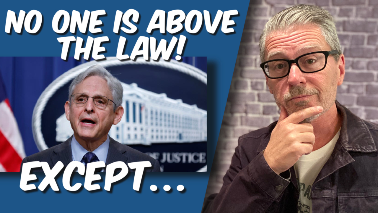 No one is above the law! Except…