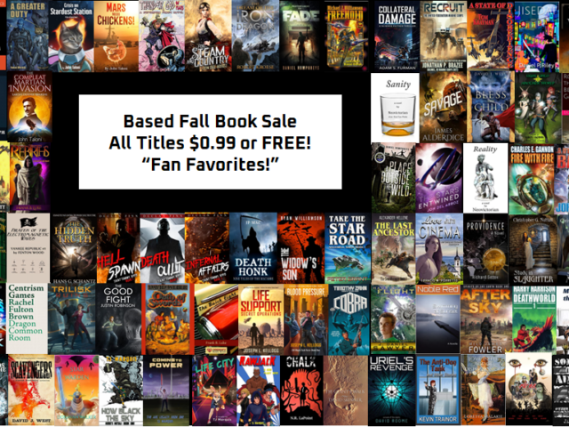 It’s the Fall Book Sale from Authors Who Don’t Call Their Fans Racists & Misogynists!