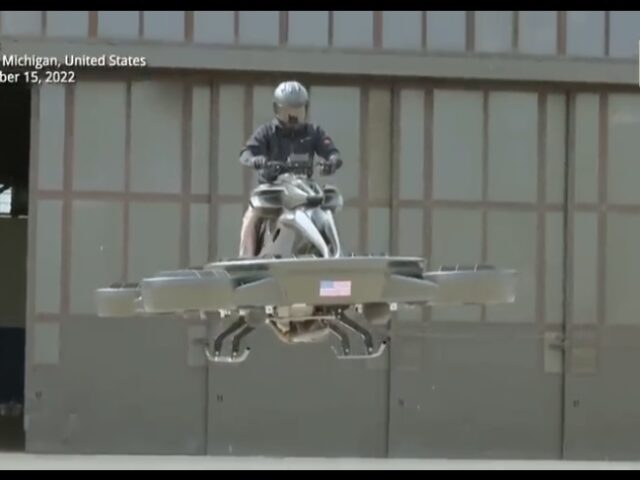 Flying Bike debuts at Detroit Auto Show (Video)