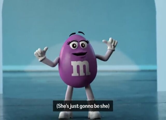 The New Purple M&M is a start. We ALL deserve to be represented by a delicious candy treat! The time is now! (video)
