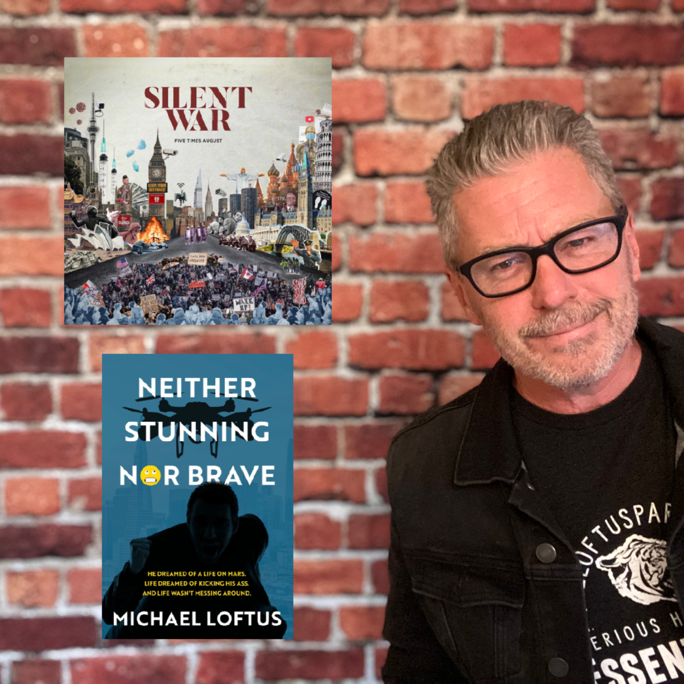 The Loftus Party podcast ep. 355: Loftus Has a New Book! And Musician Five Times August is here. That’s Entertainment Baby!