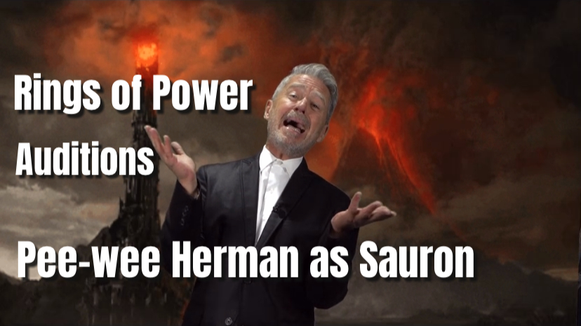 Rings of Power auditions: Pee-wee Herman as Sauron (video)
