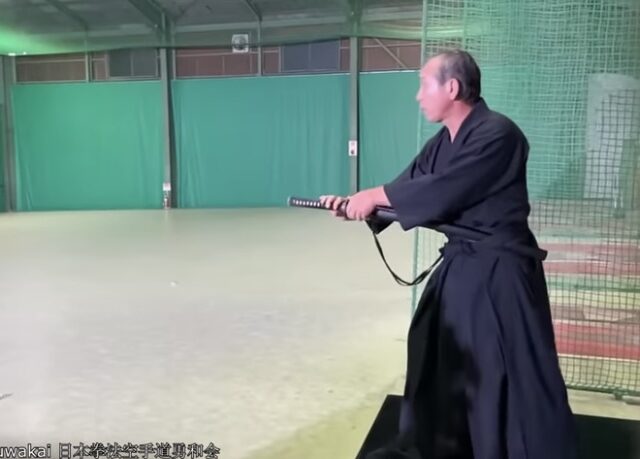Think you’re cool? This Samurai cuts a fast pitch baseball in half!