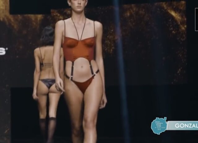 GONZALES Lingerie Erotique 2023. Completely hot show. (video)