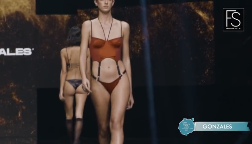 GONZALES Lingerie Erotique 2023. Completely hot show. (video)