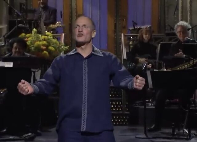 Woody Harrelson slams big pharma in SNL monologue. (video)