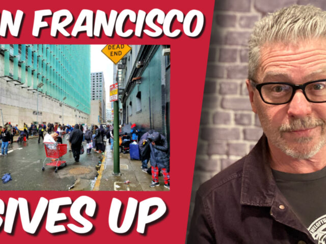 San Francisco just gave up. (Video)