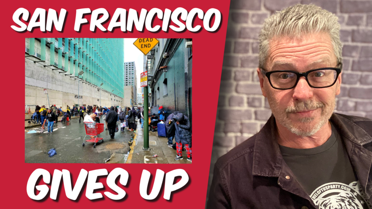 San Francisco just gave up. (Video)