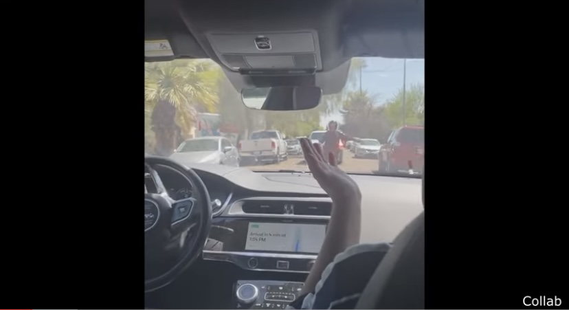 Self-Driving car ignores the police on this dose of internet. (video)