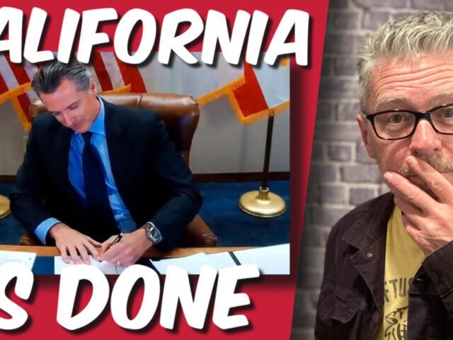 California and reparations. Is this the end for the Golden State? (video)