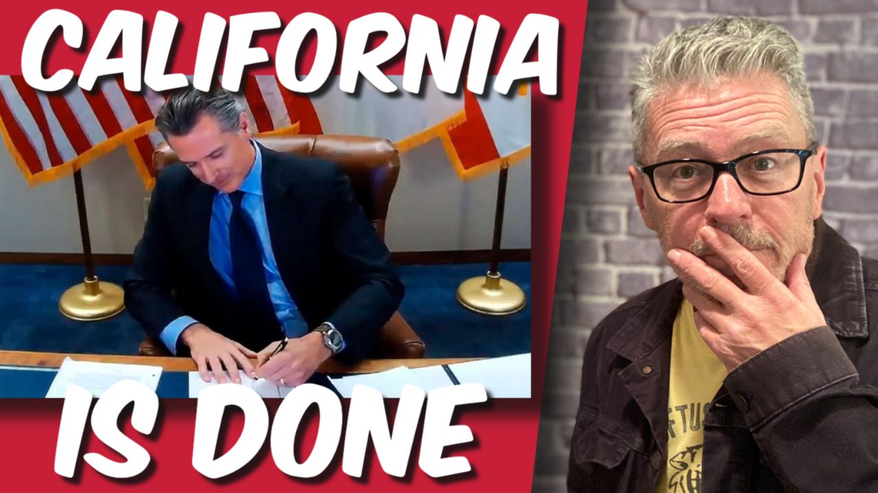 California and reparations. Is this the end for the Golden State? (video)