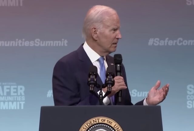 Biden closes out event with “God save the Queen”… Because that’s what you do… right? (Video)