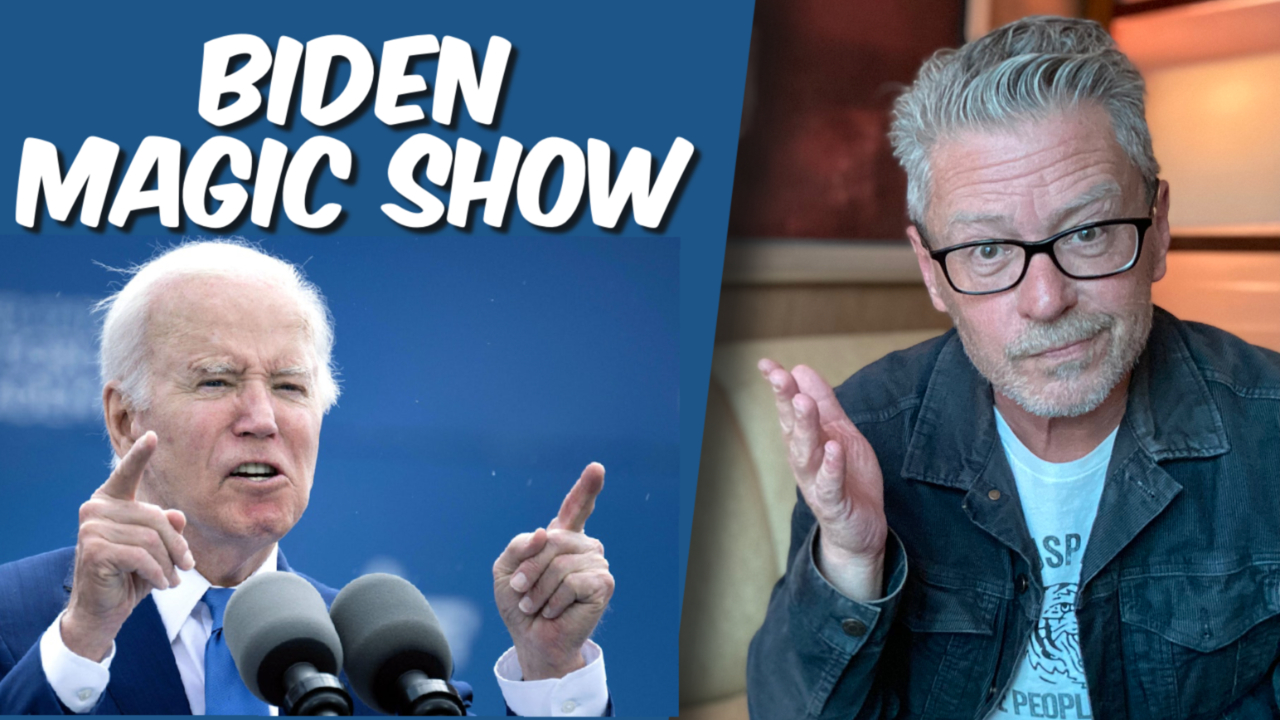 Cue: The Biden Magic Show. Right on time!