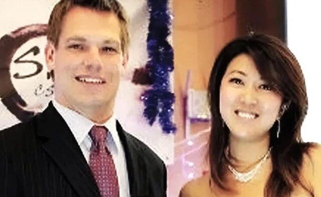 Eric Swalwell and Fang Fang! Forever together. (Video)