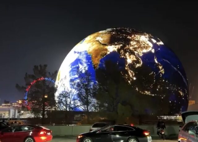 The MSG Sphere is just amazing. Look at this! (video)