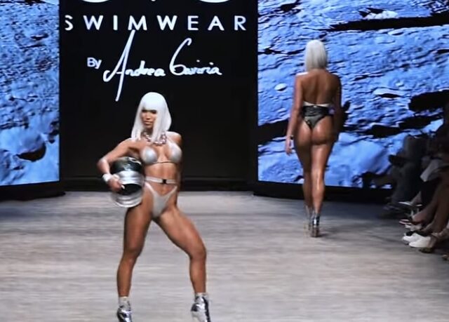 OMG gets intergalactic at Miami Swim Week and we dig it. (video)