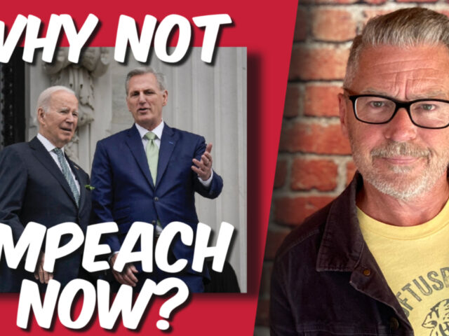 Question: Why not impeach now? (video)
