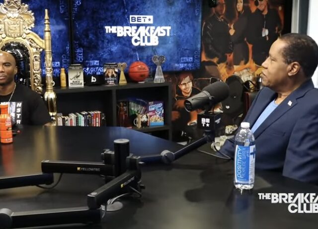 Larry Elder went on The Breakfast Club armed with facts & things got spicy. (video)