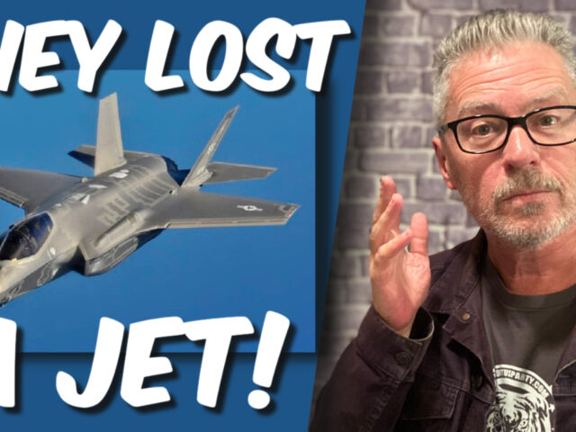 They lost a jet. A 75-million-dollar jet. (video)