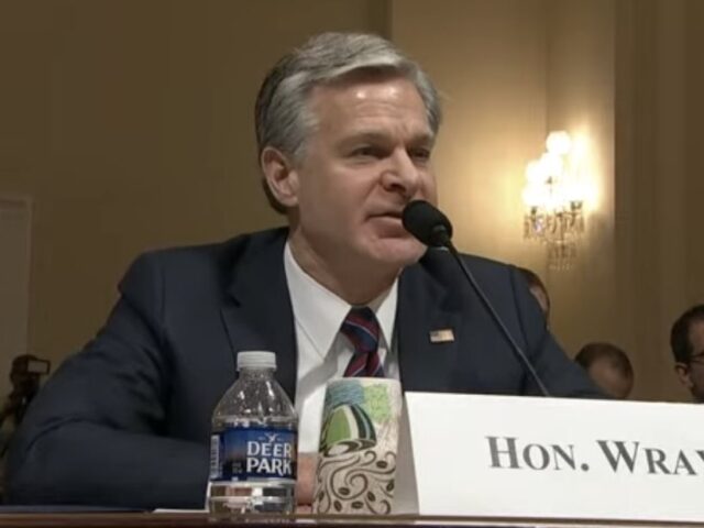 Frustrating day as FBI director Christopher Wray faces questions.