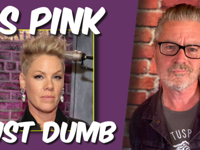 Pink dives into the stupid pool. (video)
