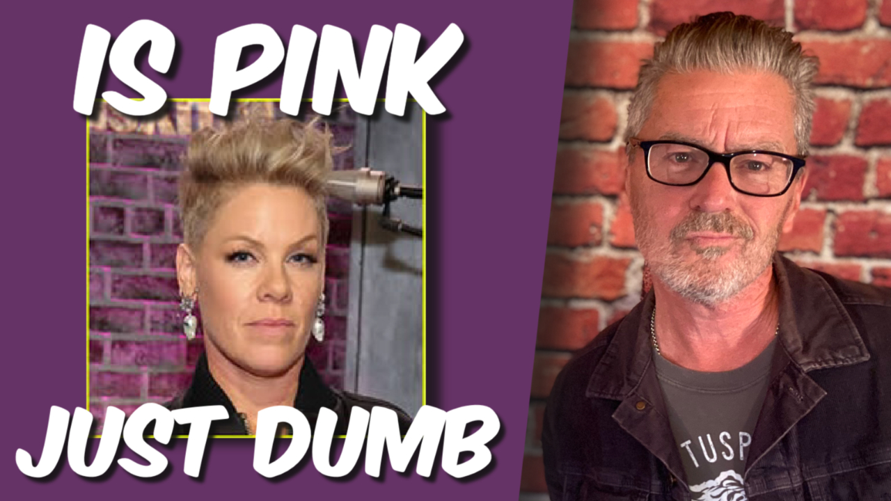 Pink dives into the stupid pool. (video)