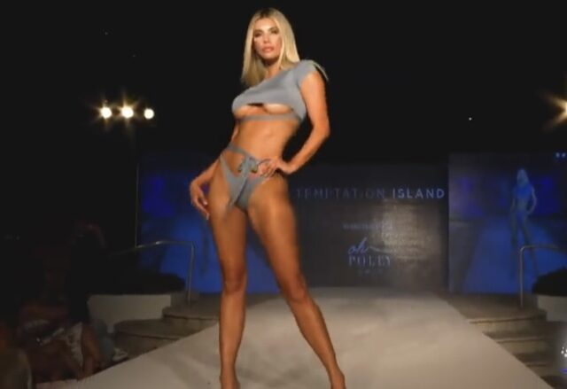 Oh Polly with Priscilla Ricart at Miami Swim Week. Just too good. (video)