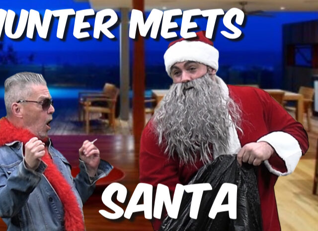 When Hunter gets a visit from Santa. (video) New from That Show Tonight!