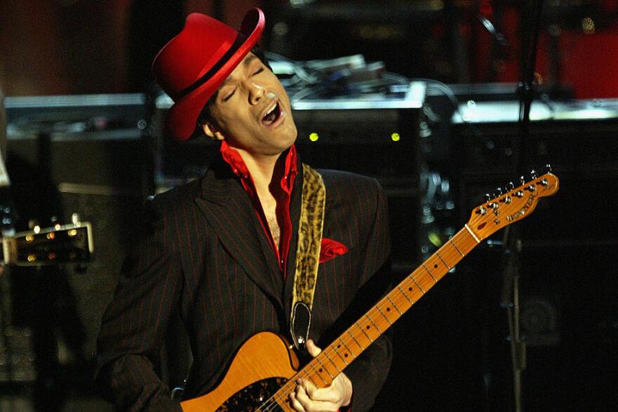 Prince on Sunday Jams (video) and one of the best guitar solos of all time.