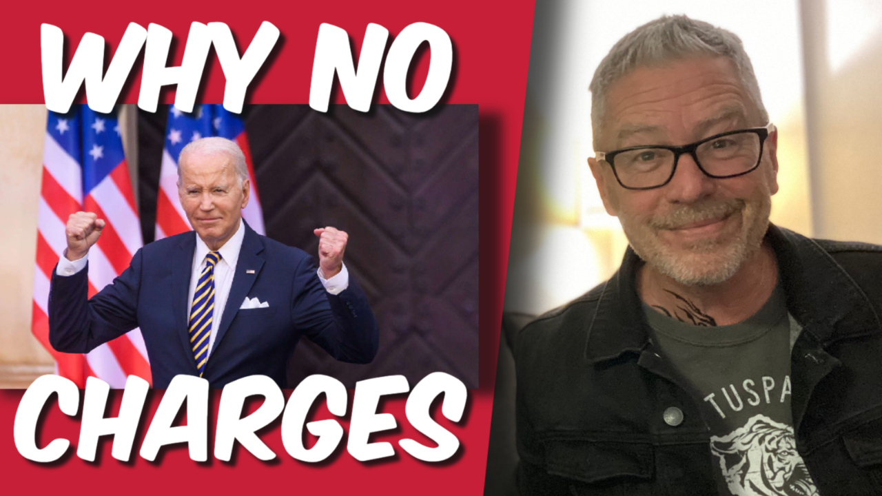 But they didn’t charge Joe… (video)