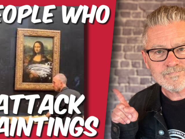 The people who attack paintings and what we should do about it. (video)